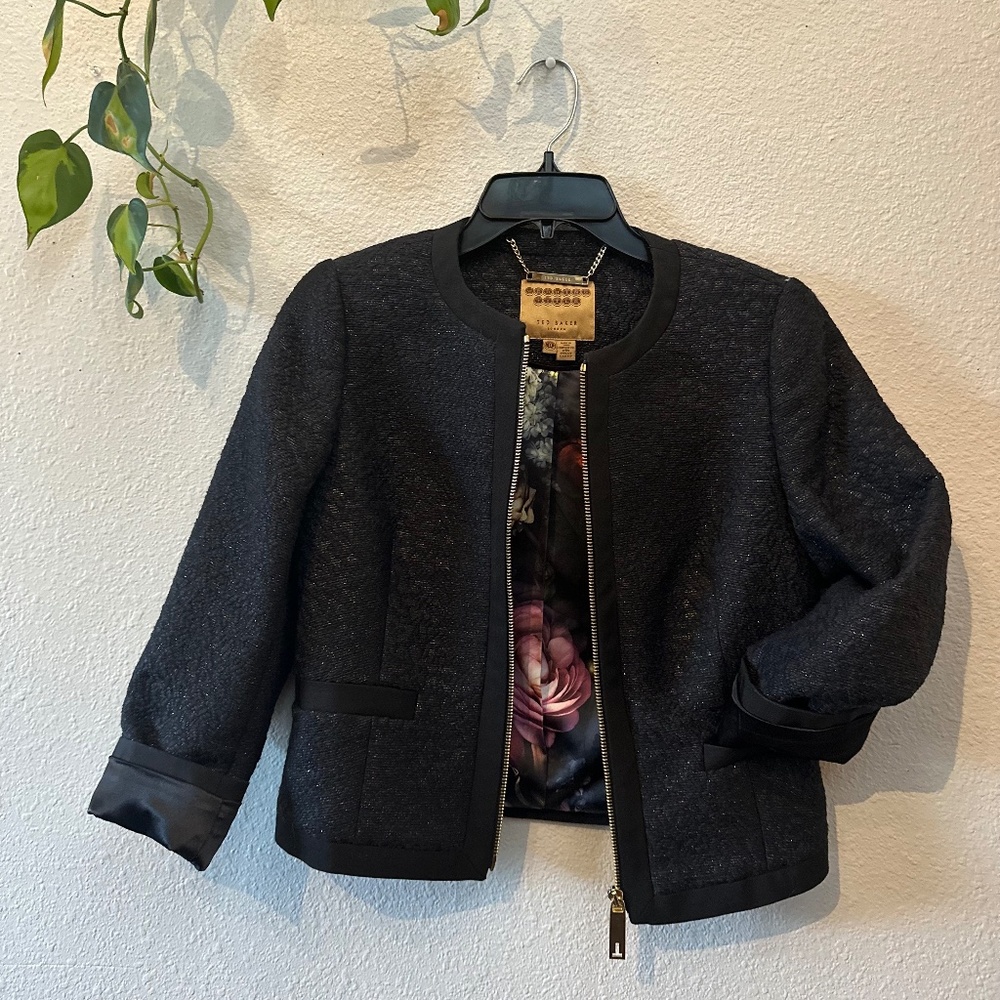 Ted Baker London beautiful Cropped Jacket